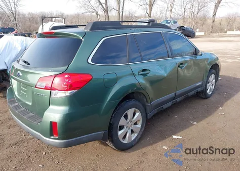 2011 Subaru Outback 2.5I Premium из США, поврежденный, VIN 4S4BRCCC4B3334230